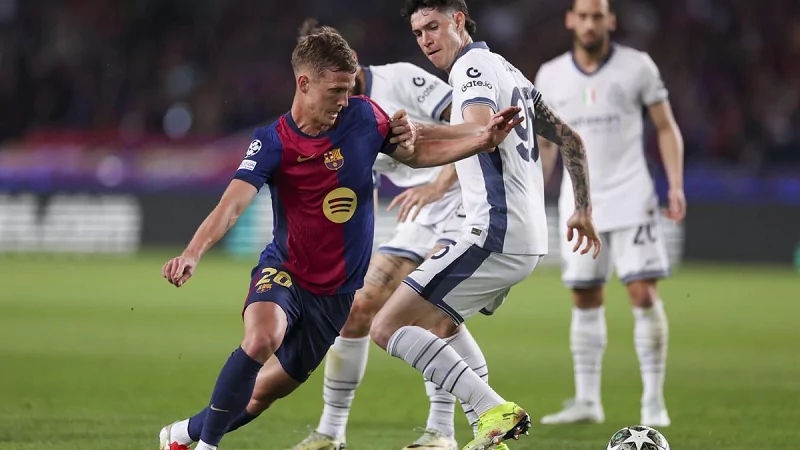 Phong độ của Inter vs Barcelona - Chủ nhà suy yếu
